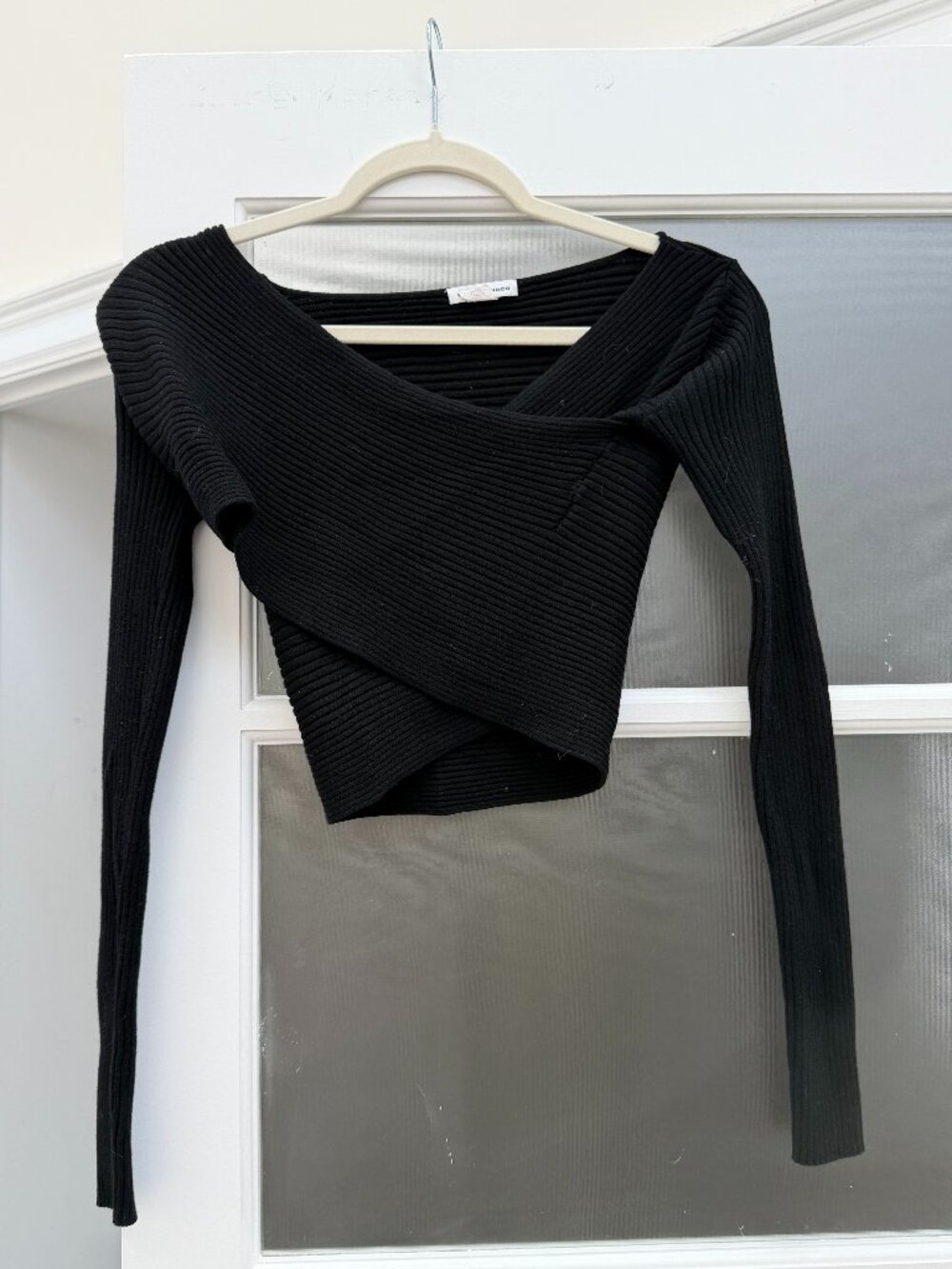 Women's Club Monaco Cross Longsleeve Top